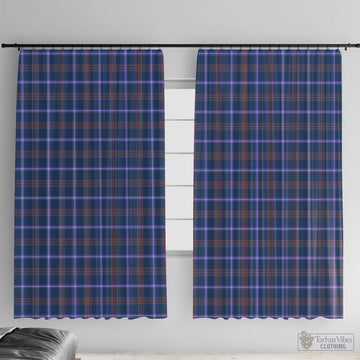 Jewish Tartan Window Curtain