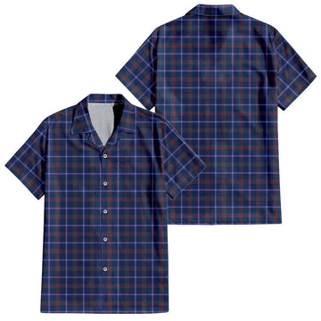 Jewish Tartan Short Sleeve Button Up Shirt