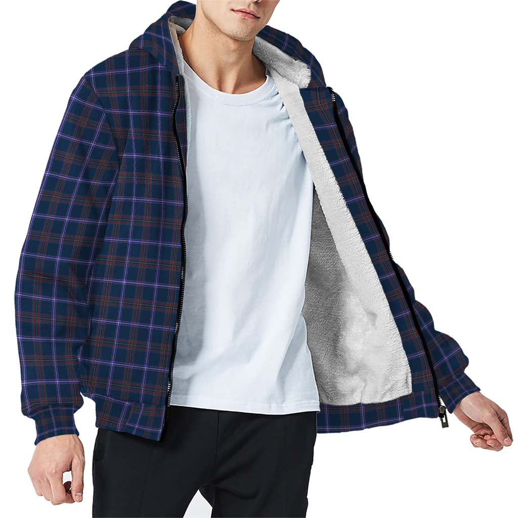 Jewish Tartan Sherpa Hoodie - Tartan Vibes Clothing