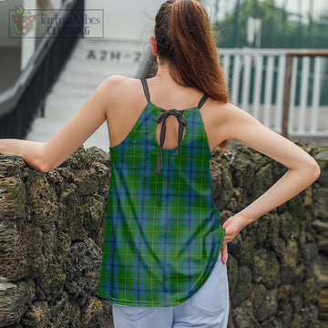 Johnston Tartan Loose Halter Neck Camisole