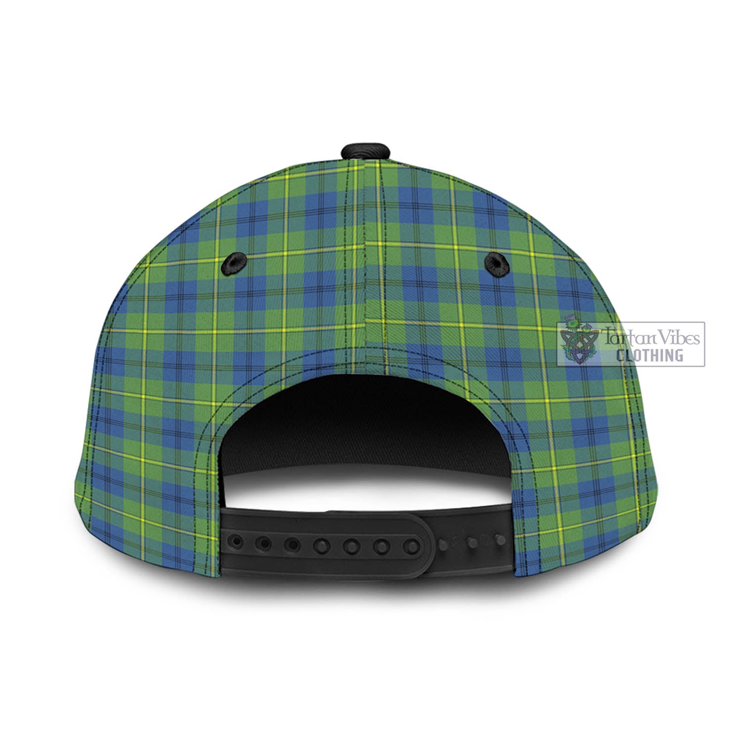 Tartan Vibes Clothing Johnston Ancient Tartan Classic Cap with Family Crest In Me Style