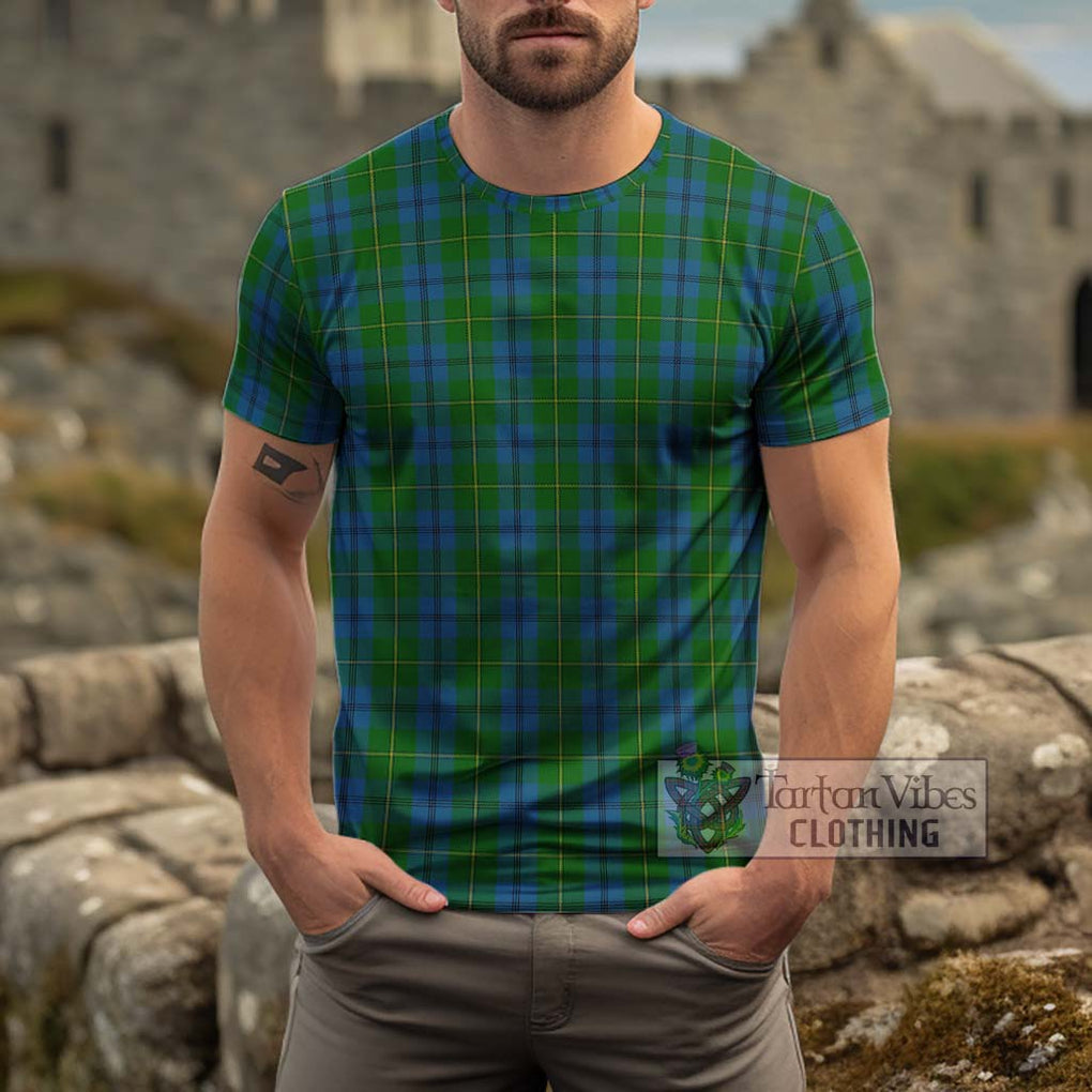 Johnstone (Johnston) Tartan Cotton T-Shirt Men's Shirt - Tartanvibesclothing Shop