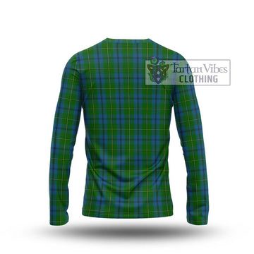 Johnstone (Johnston) Tartan Long Sleeve T-Shirt with Family Crest DNA In Me Style