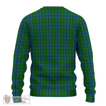 Johnstone (Johnston) Tartan Ugly Sweater with Family Crest DNA In Me Style