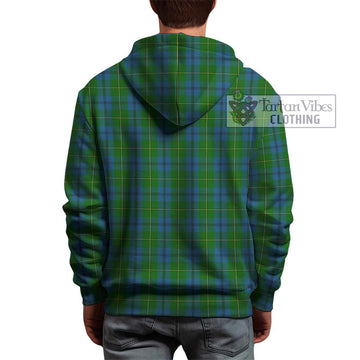 Johnstone (Johnston) Tartan Hoodie with Family Crest DNA In Me Style