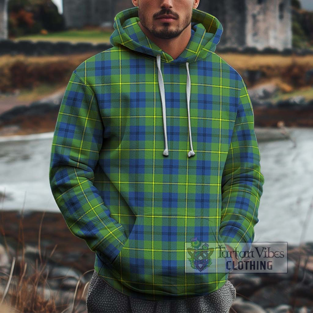 Johnstone Ancient Tartan Cotton Hoodie Pullover Hoodie XS - Tartan Vibes Clothing