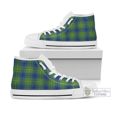 Johnstone Ancient Tartan High Top Shoes