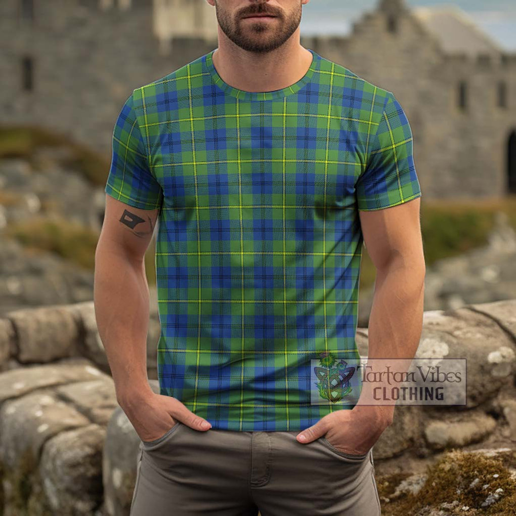 Johnstone Ancient Tartan Cotton T-Shirt Men's Shirt - Tartanvibesclothing Shop