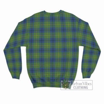 Johnstone Ancient Tartan Sweatshirt with Family Crest DNA In Me Style