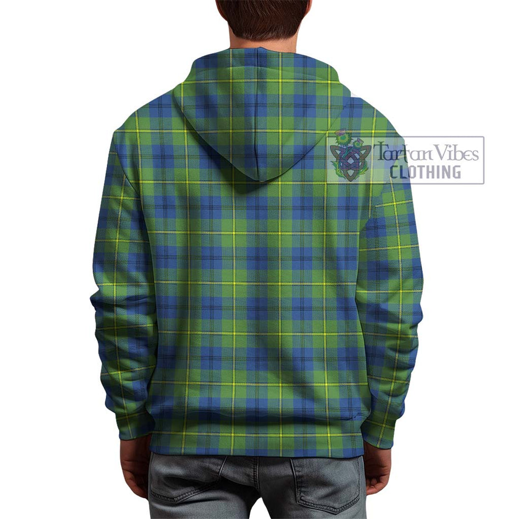 Johnstone Ancient Tartan Hoodie with Family Crest DNA In Me Style - Tartanvibesclothing Shop