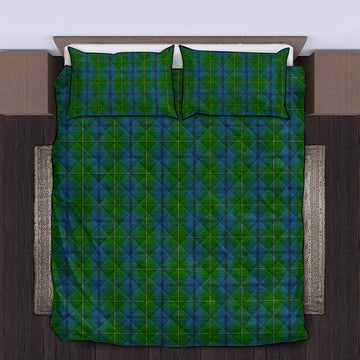 Johnstone (Johnston) Tartan Quilt Bed Set