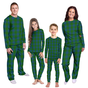 Johnstone (Johnston) Tartan Pajamas Family Set