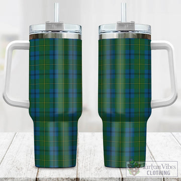 Johnstone (Johnston) Tartan Tumbler with Handle