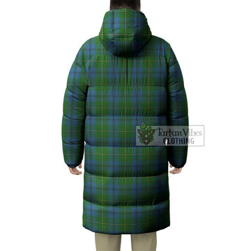 Johnstone (Johnston) Tartan Long Down Jacket