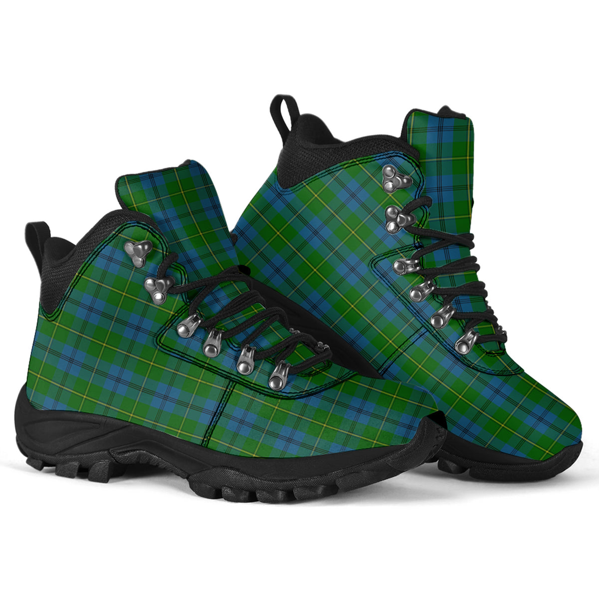 Johnstone-Johnston Tartan Alpine Boots - Tartanvibesclothing