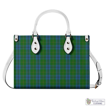 Johnstone (Johnston) Tartan Luxury Leather Handbags