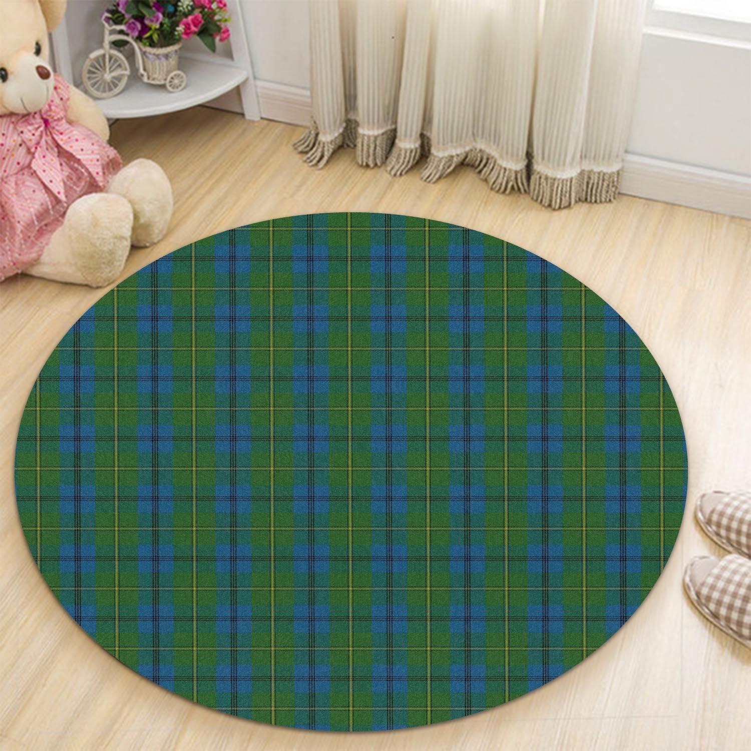 johnstone-johnston-tartan-round-rug