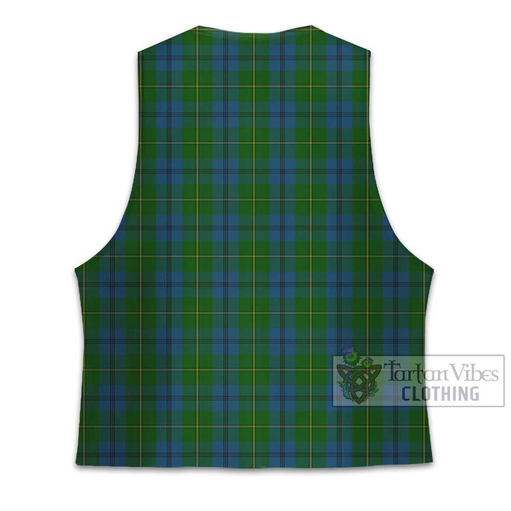 Tartan Vibes Clothing Johnstone (Johnston) Tartan Men's Sleeveless Suit Vest