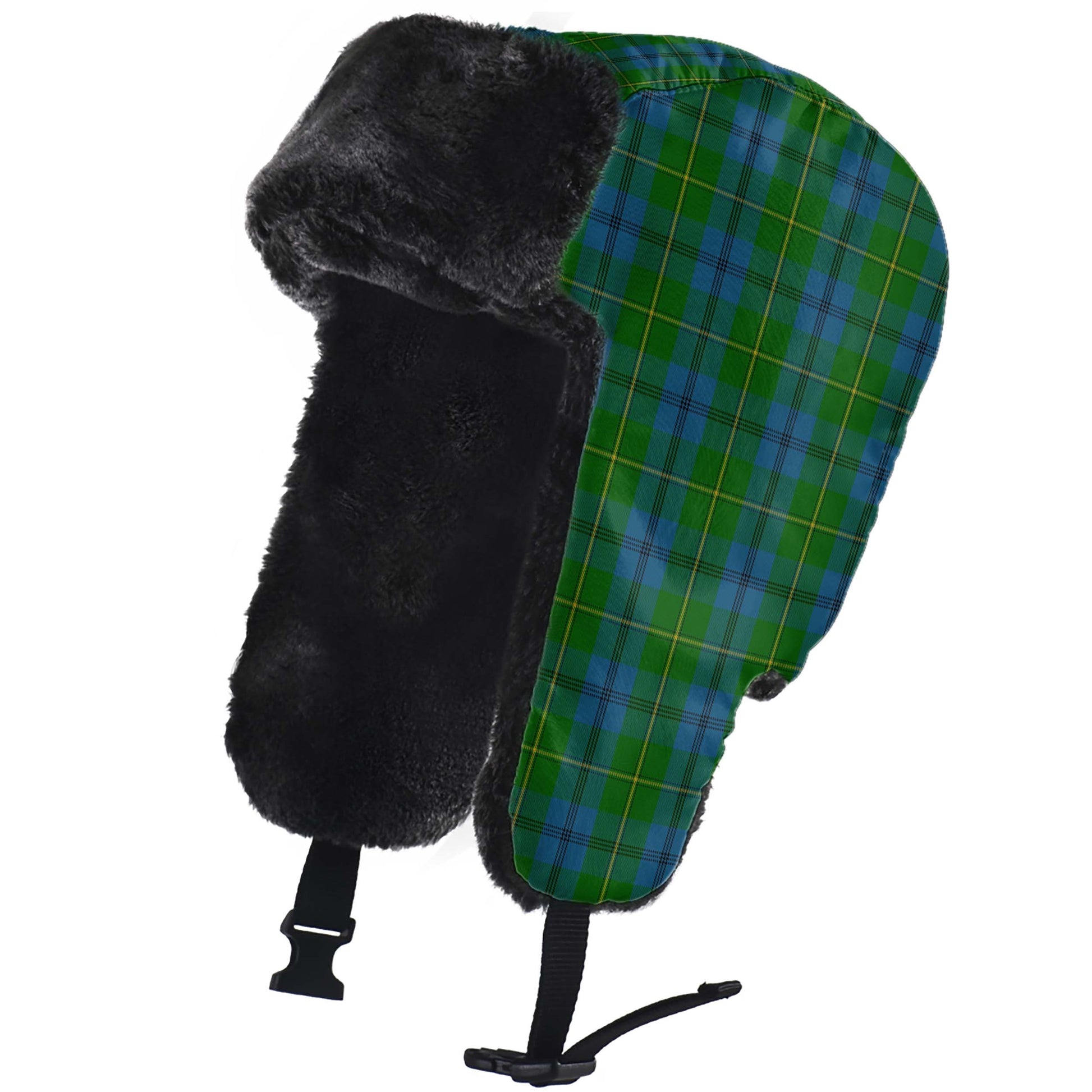 Johnstone-Johnston Tartan Winter Trapper Hat - Tartanvibesclothing