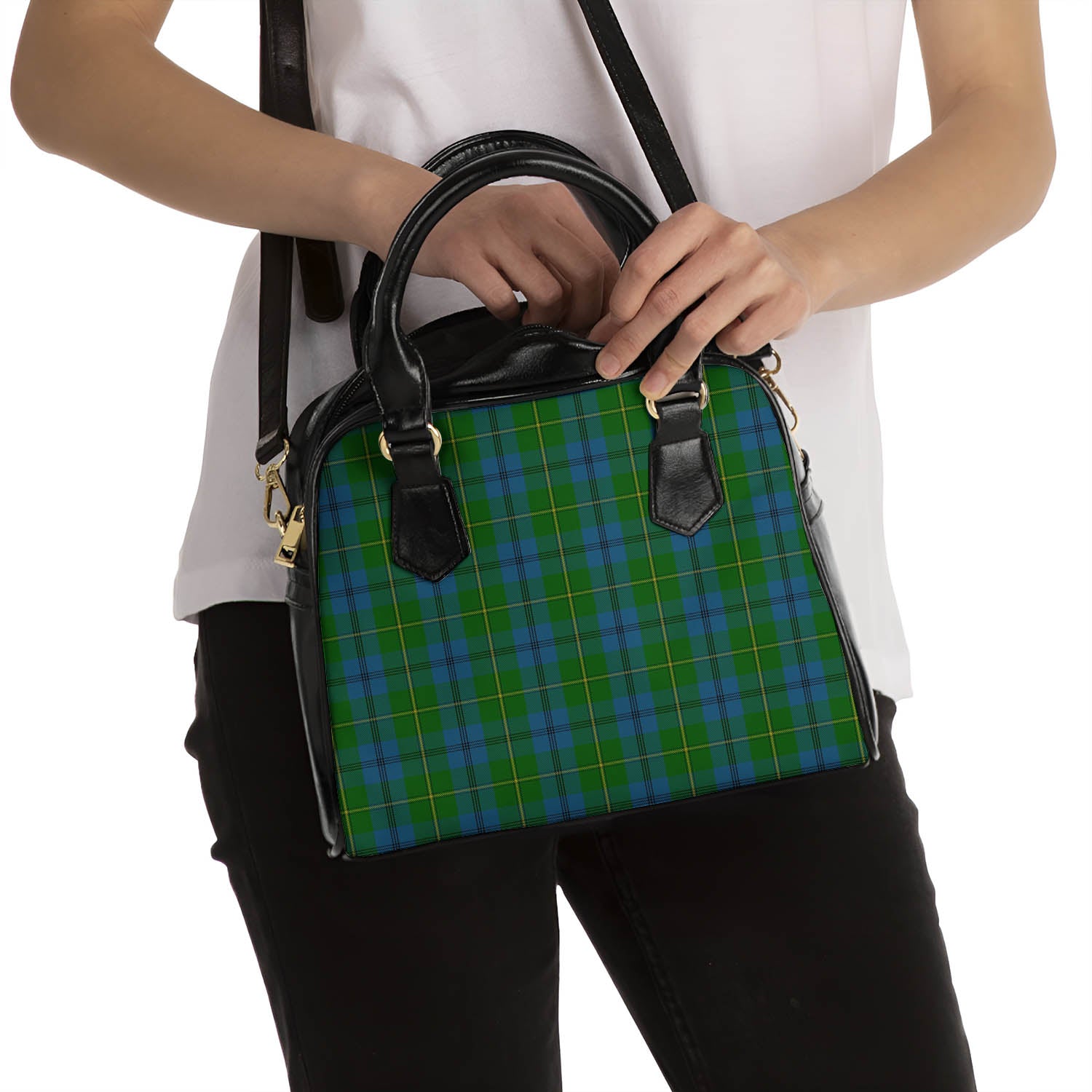 Johnstone-Johnston Tartan Shoulder Handbags - Tartanvibesclothing