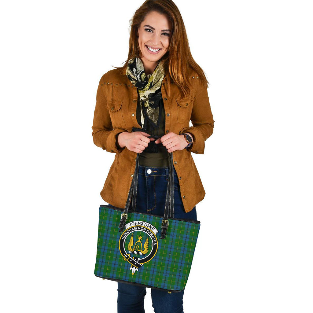 johnstone-johnston-tartan-leather-tote-bag-with-family-crest