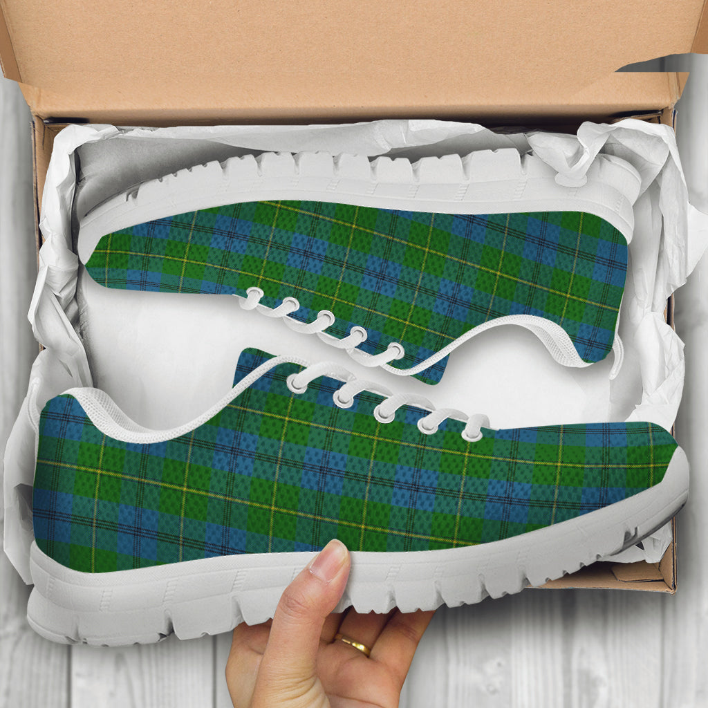 Johnstone (Johnston) Tartan Sneakers - Tartan Vibes Clothing