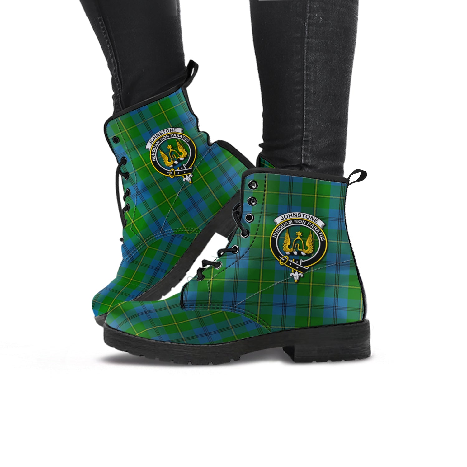 johnstone-johnston-tartan-leather-boots-with-family-crest