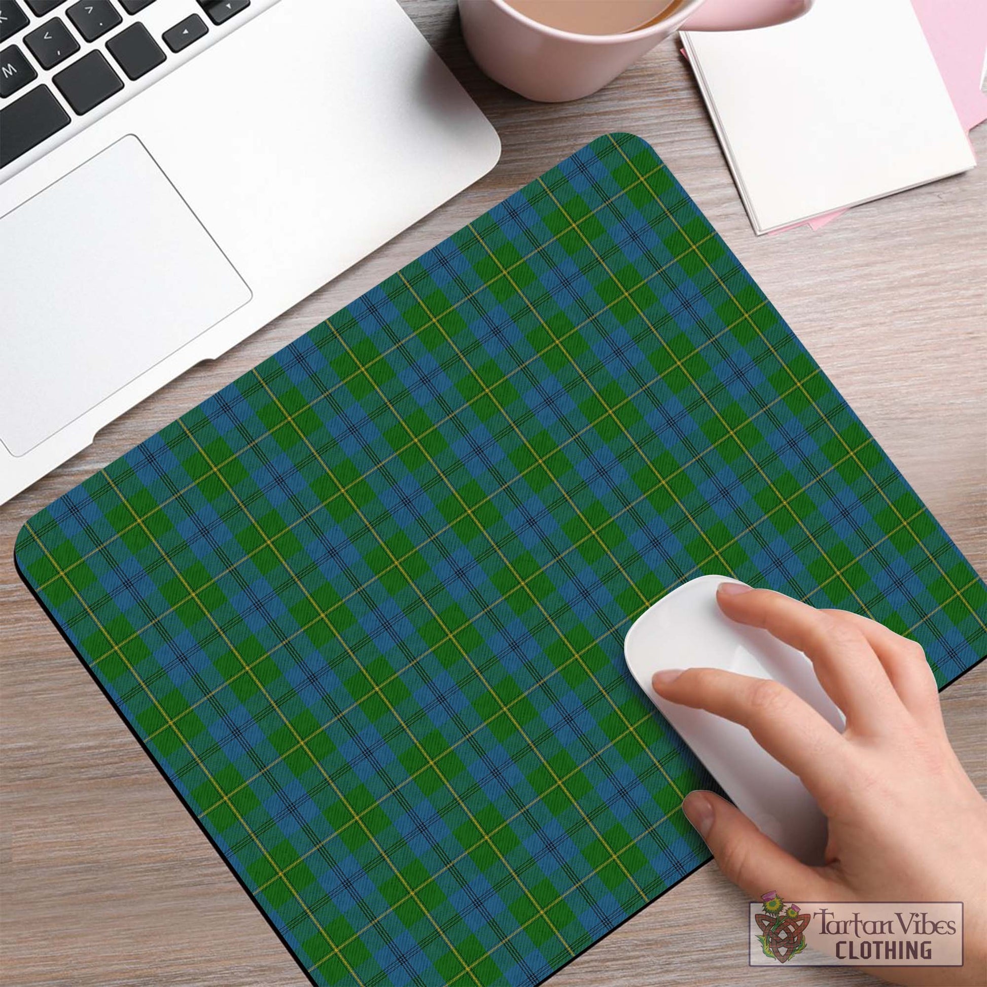 Tartan Vibes Clothing Johnstone-Johnston Tartan Mouse Pad