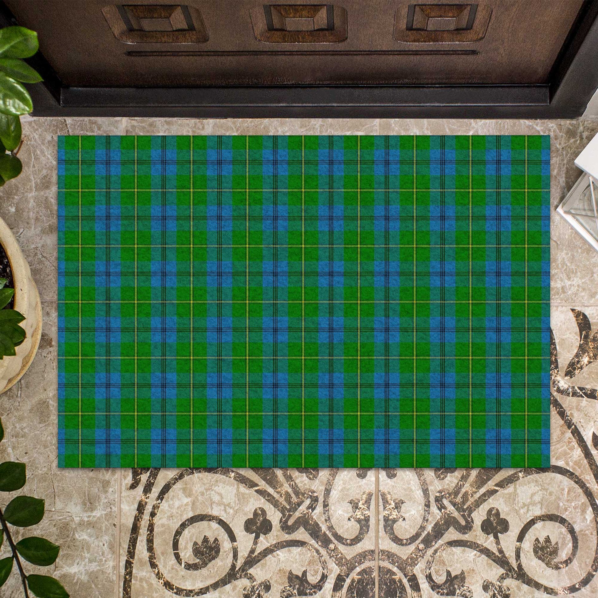 Johnstone-Johnston Tartan Door Mat - Tartanvibesclothing