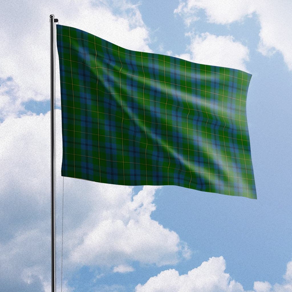 Johnstone (Johnston) Tartan Flag House Flag (Horizontal) - Tartan Vibes Clothing