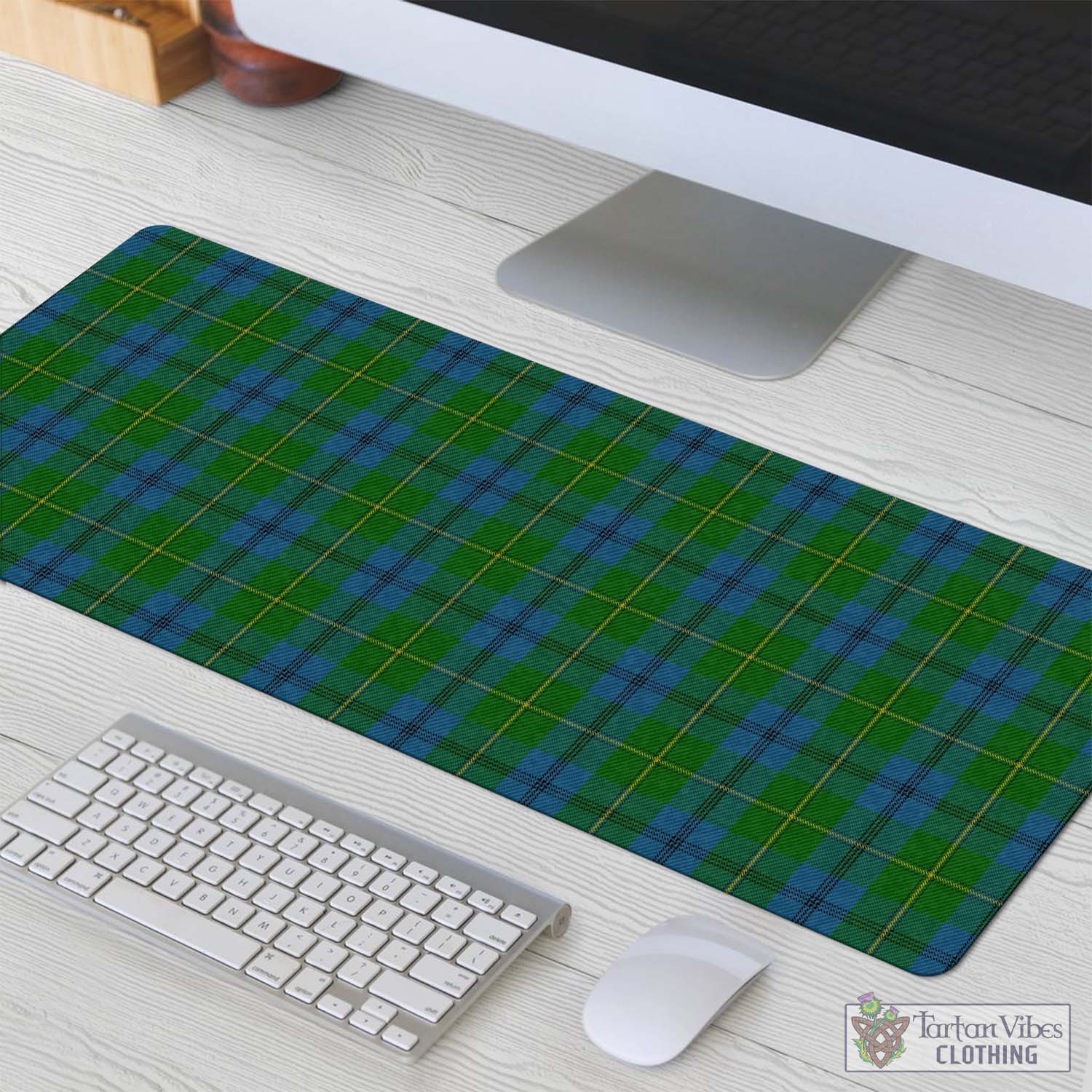 Tartan Vibes Clothing Johnstone-Johnston Tartan Mouse Pad