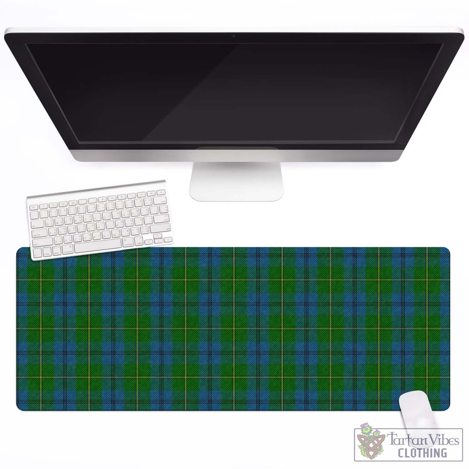 Tartan Vibes Clothing Johnstone-Johnston Tartan Mouse Pad