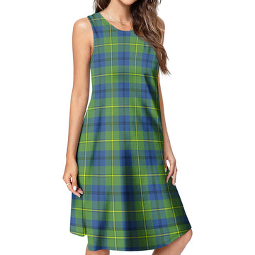 Johnstone Ancient Tartan Womens Casual Dresses