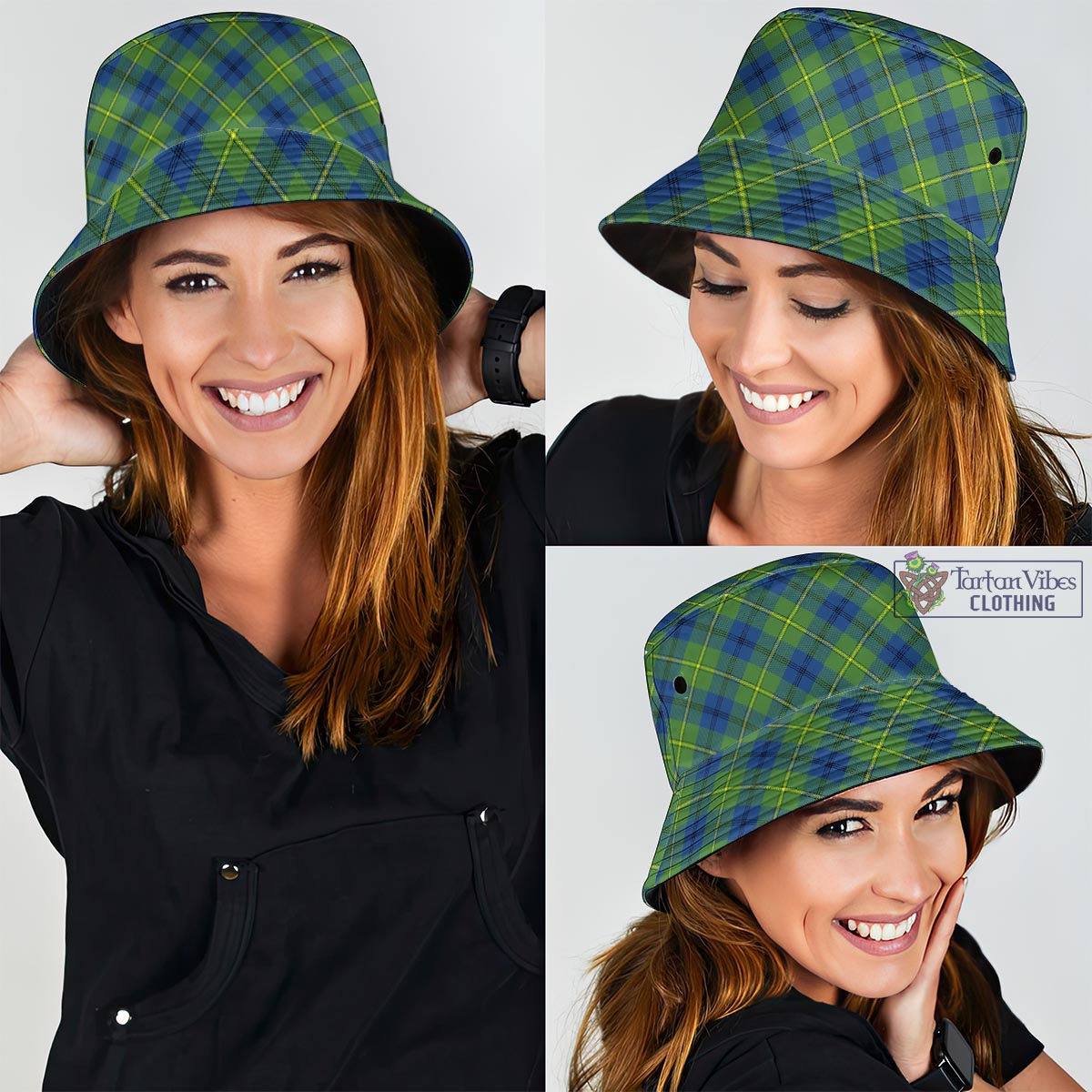 Tartan Vibes Clothing Johnstone-Johnston Ancient Tartan Bucket Hat