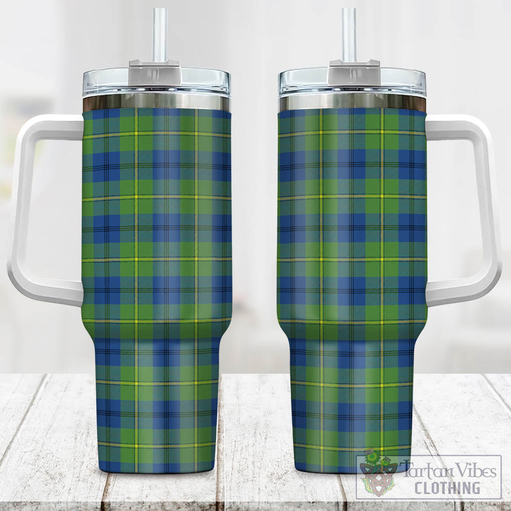 Tartan Vibes Clothing Johnstone-Johnston Ancient Tartan Tumbler with Handle