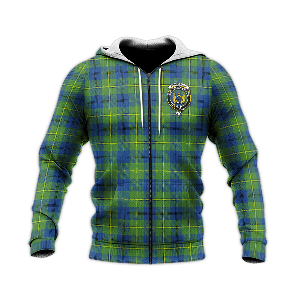 johnstone-johnston-ancient-tartan-knitted-hoodie-with-family-crest