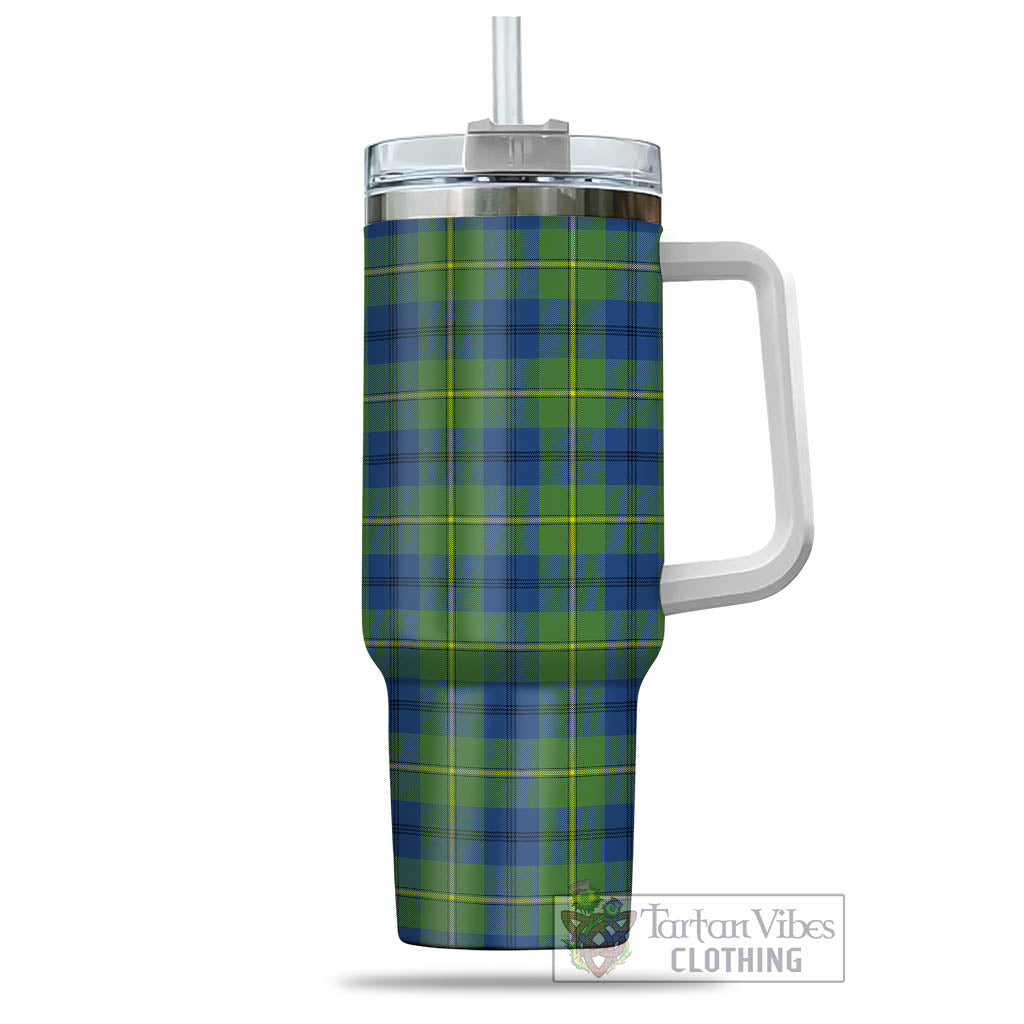 Tartan Vibes Clothing Johnstone-Johnston Ancient Tartan Tumbler with Handle