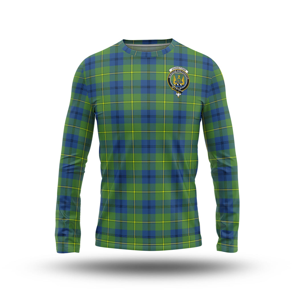 johnstone-johnston-ancient-tartan-long-sleeve-t-shirt-with-family-crest