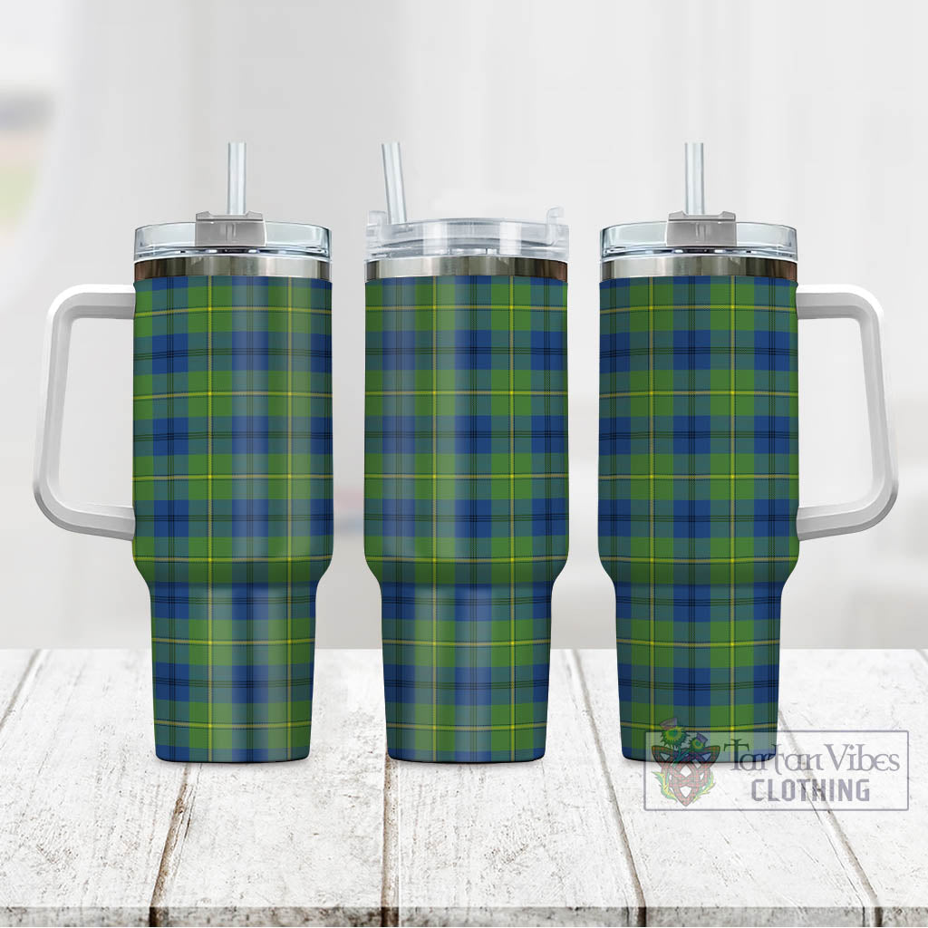 Tartan Vibes Clothing Johnstone-Johnston Ancient Tartan Tumbler with Handle