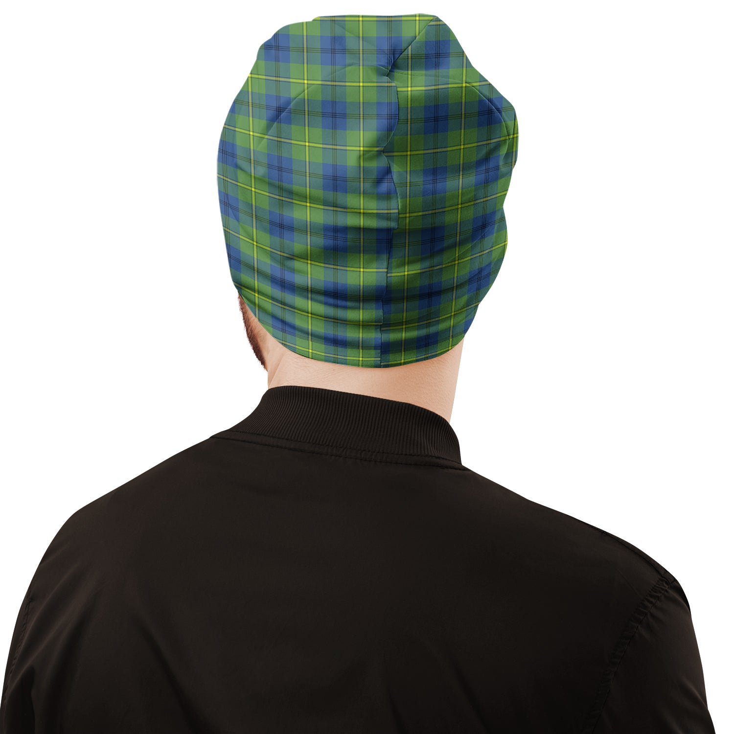 Johnstone Ancient Tartan Beanies Hat with Family Crest - Tartan Vibes Clothing