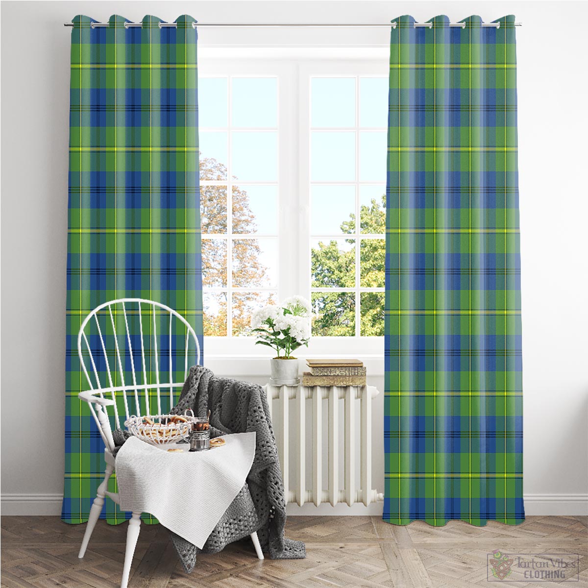 Johnstone-Johnston Ancient Tartan Window Curtain