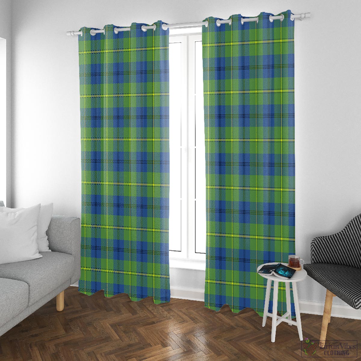 Johnstone-Johnston Ancient Tartan Window Curtain