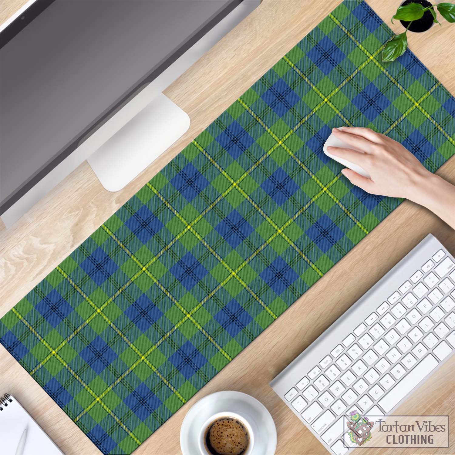 Tartan Vibes Clothing Johnstone-Johnston Ancient Tartan Mouse Pad