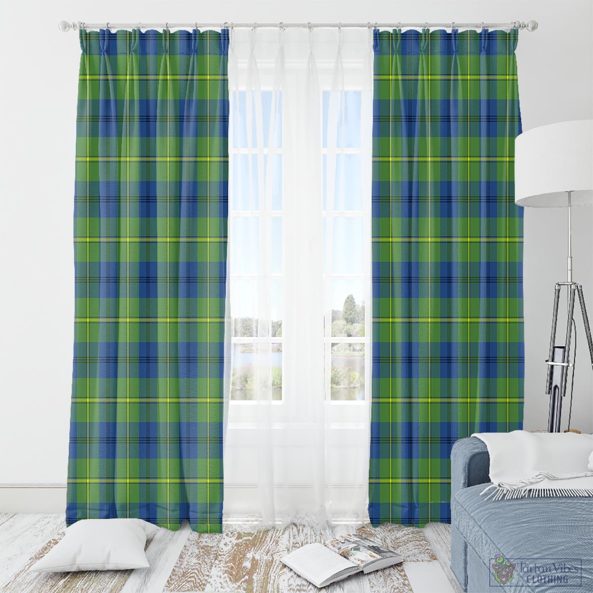 Johnstone-Johnston Ancient Tartan Window Curtain