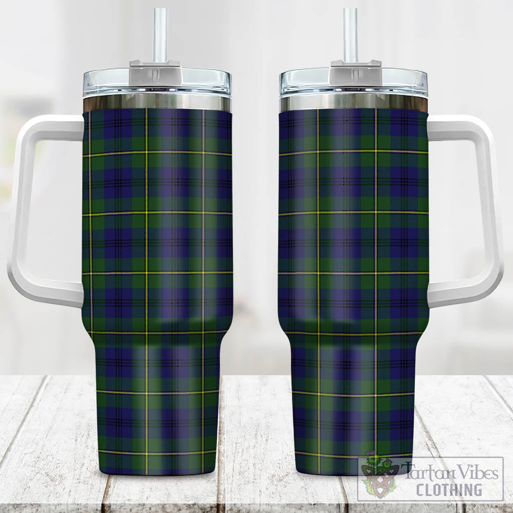 Tartan Vibes Clothing Johnstone-Johnston Modern Tartan Tumbler with Handle