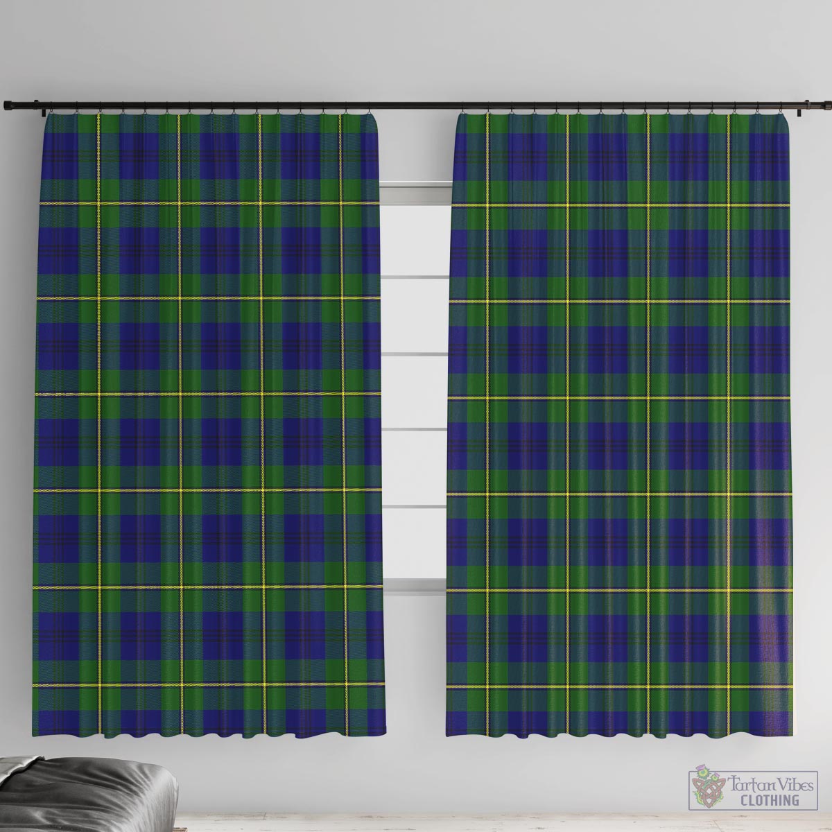 Johnstone-Johnston Modern Tartan Window Curtain