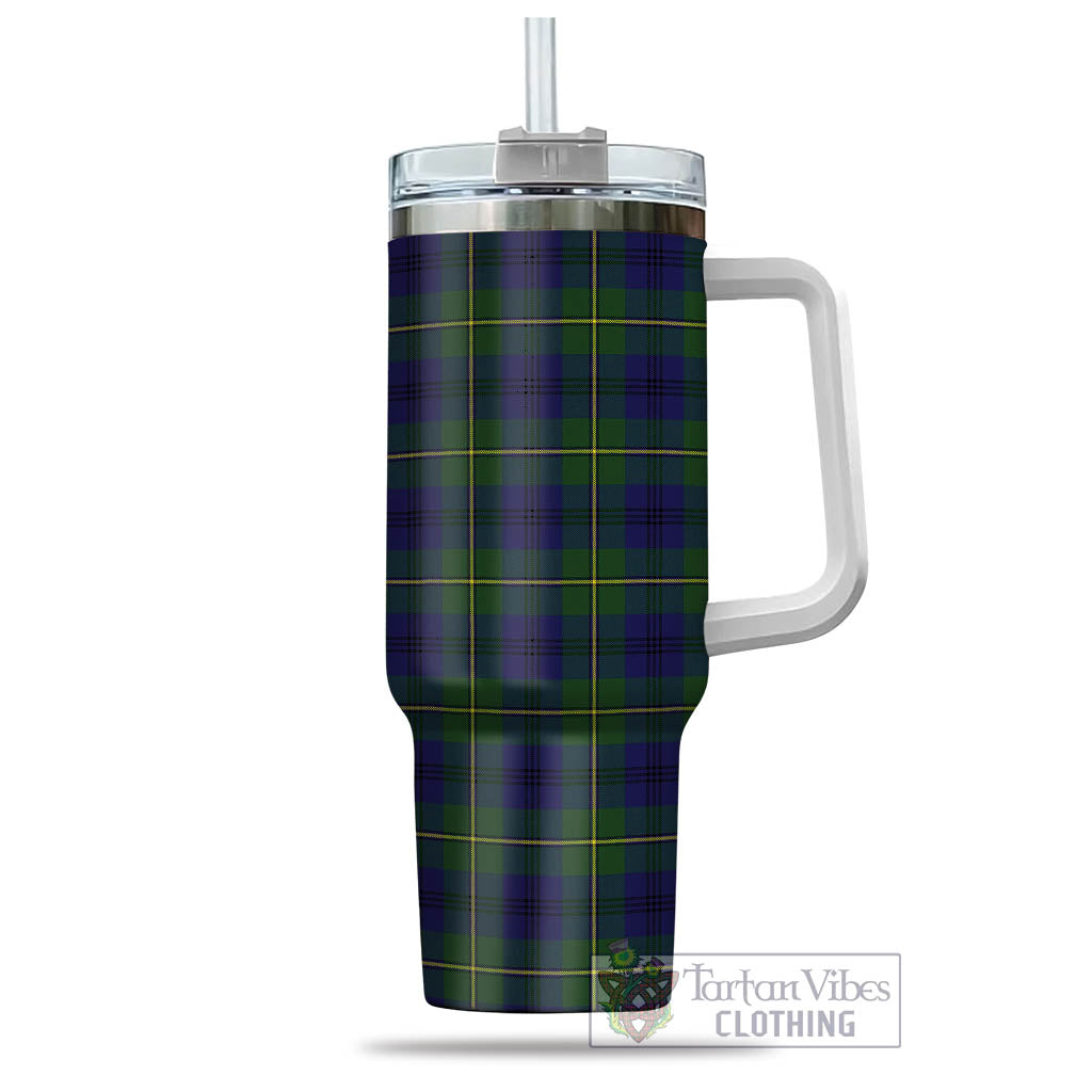 Tartan Vibes Clothing Johnstone-Johnston Modern Tartan Tumbler with Handle