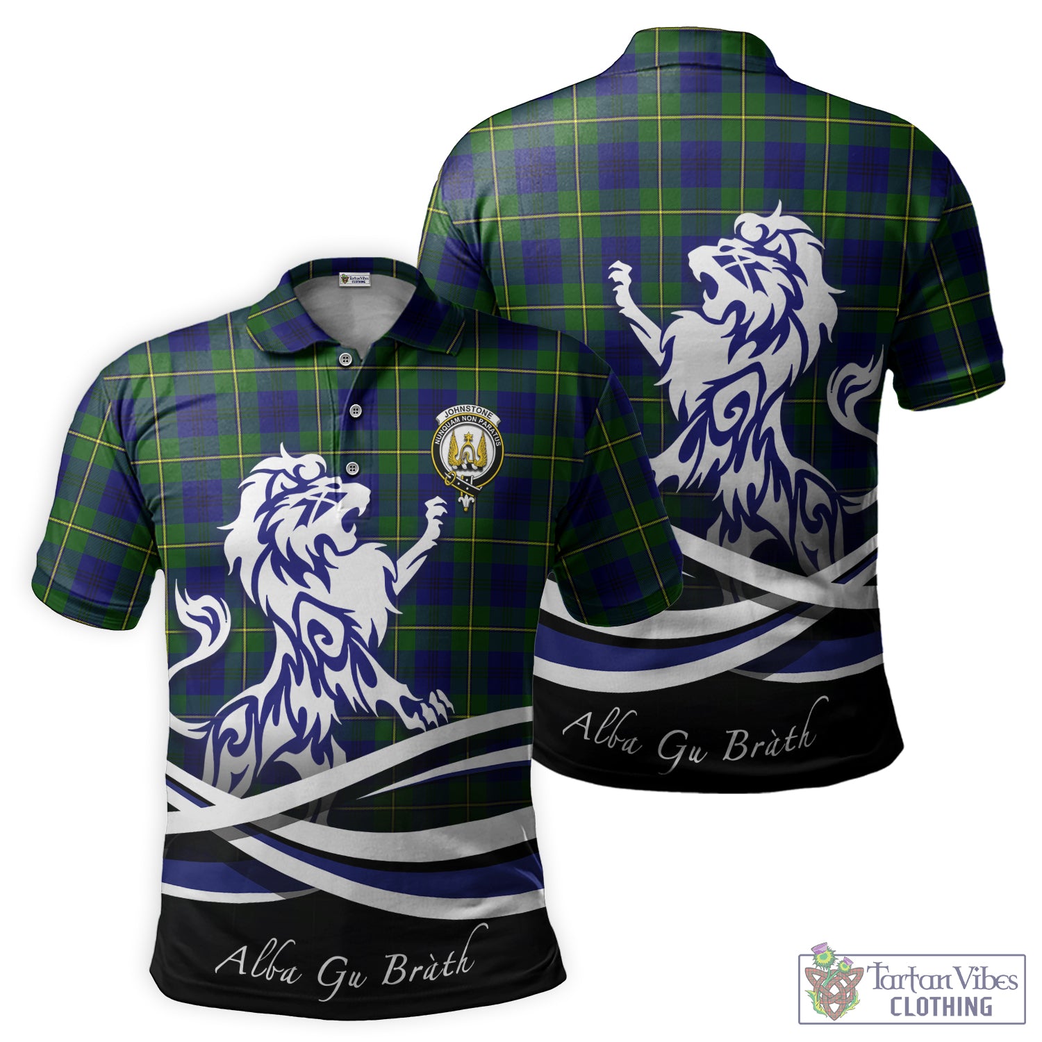 johnstone-johnston-modern-tartan-polo-shirt-with-alba-gu-brath-regal-lion-emblem