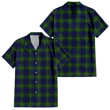 Johnstone Modern Tartan Short Sleeve Button Down Shirt