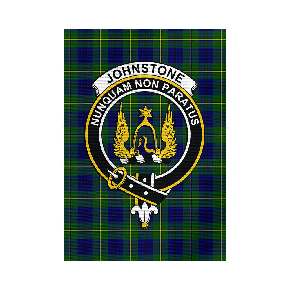 johnstone-johnston-modern-tartan-flag-with-family-crest